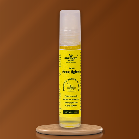 Saru Acne Fighter  
  Saru Herbal Acne Fighter for Clear, Balanced Skin,acne , black spot, bright Tone skin, chemical free 