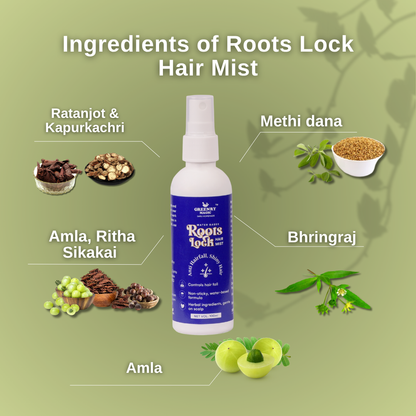 Greenry Magic Root Lock Hair Mist – Strengthen, Nourish & Refresh Naturally