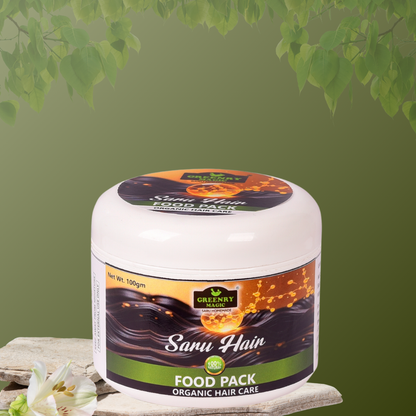 Saru Hair Food Pack  
  Saru Hair Pack for Deep Nourishment and Scalp Vitality , dandruff, handmade, chemical free, ayurvedic,jadi buti , dandruff,baal girna ,tutna , ganjapan takal padna ,kesh galna ,amla ,ritha ,sikakai ,methi dana, nagarmotha 