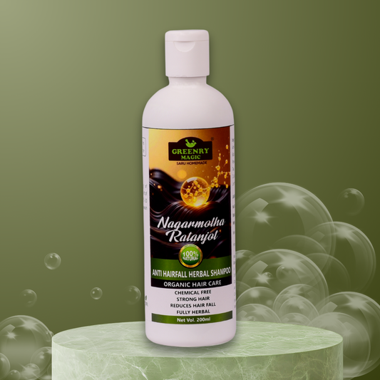 Nagarmotha Ratan Jot Shampoo  
  Ayurvedic Shampoo with Nagarmotha and Ratan Jot for Hair Regrowth ,anti Hairfall, homemade,amla, ritha ,sikakai , nagarmotha,methi dana , Ratanjot,clean scalp 