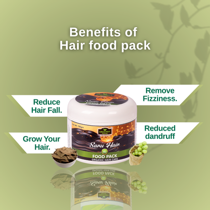 Greenry Magic Saru Hair Food Pack – Nourish, Strengthen & Revive Naturally