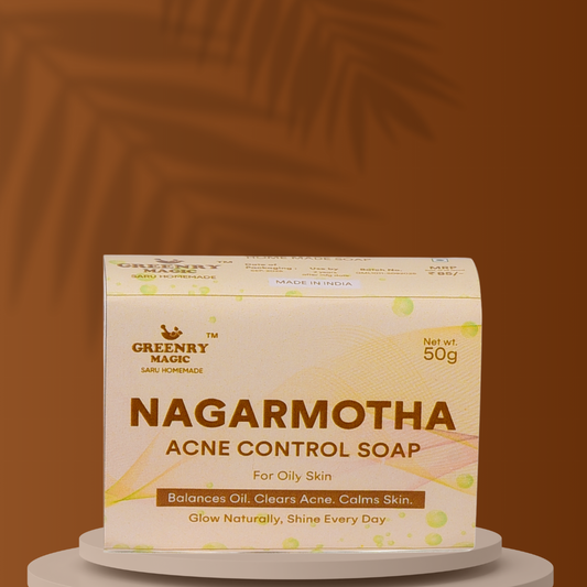 Herbal Acne Control Soap for Clear Skin , Oil Balance, acne , pimple,oily skin